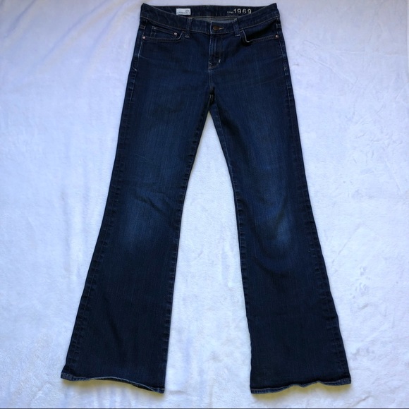Gap Women’s 1969 Modern Flare Dark Wash Jeans, Size 29 Regular - Picture 8 of 16